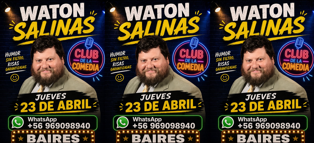 Guaton Salinas En Santino flyer